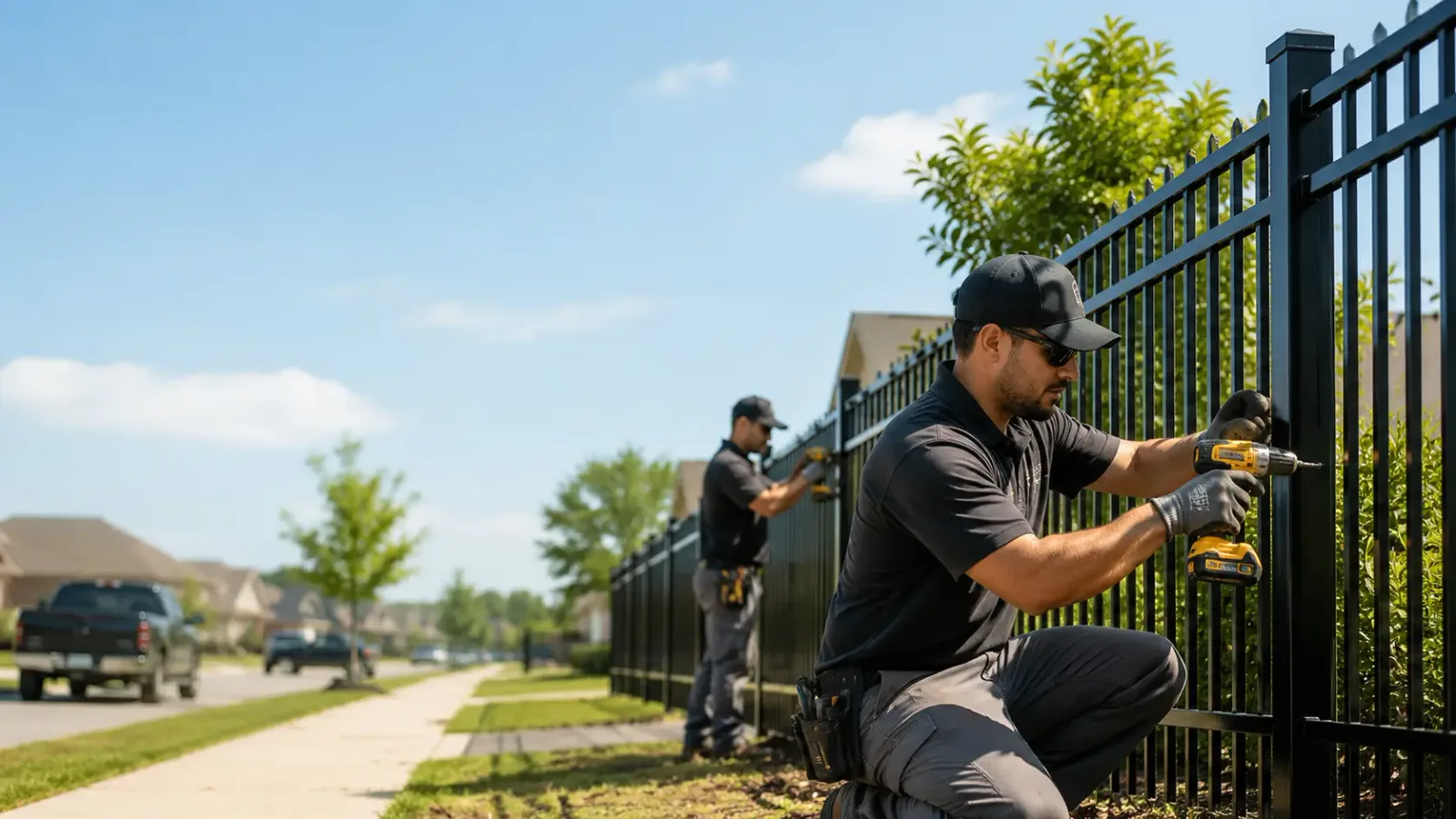 Metal Fence Installation in Lakewood, IL